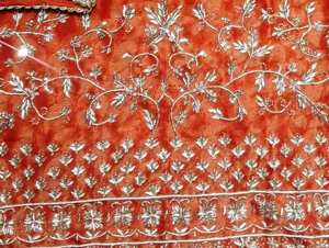 Diseñador moderno sin coser bordado a mano brillo seda protección solar indio pakistaní fiesta trajes mujeres moda-adelante - Product Image 3