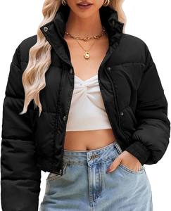 2025 chaqueta de bombardero informal de talla grande personalizada para mujer con logotipo tela transpirable de alta calidad estilo personalizado cómodo - Product Image 1