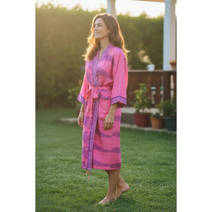 Recycled Silk Sari Women's Boho Chic Vintage <b>Beach</b> Cover Dress Robe for Resort Wear Gypsy House <b>Kimono</b> for Lounge Swimsuit - Product Image 1