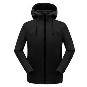 Custom Your Own Design New Arrival Custom Men's <b>Winter</b> <b>Sport</b> Style Softshell Jacket Red Waterproof Outdoor Casual Stand Front - Product Image 3