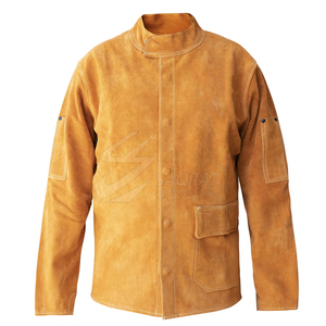 Último diseño chaqueta de soldadura resistente gran oferta de alta calidad ropa de trabajo hombres soldadura chaqueta de invierno hecha en Pakistán - Product Image 1