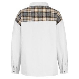 Longues vestes en jean surdimensionnées de marque de haute qualité pour femmes Logo personnalisé Vêtements de rue pour l'extérieur Vente en gros de coton pour dames filles - Product Image 2