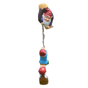Il nuovo set di 3 <span class=keywords><strong>nani</strong></span> prova a scalare la scultura della parete dell'albero per statue di sculture di cultura in vaso/albero - Product Image 1