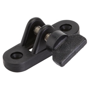Accessoire de quincaillerie marine : Glissière à mâchoires en nylon pour rail de capote bimini, fixation de pont - Product Image 1