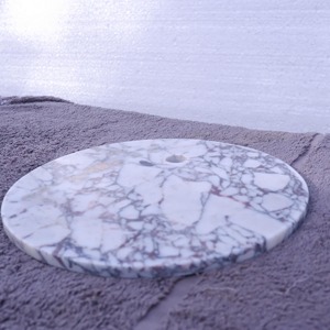 Tabla de Cortar Redonda de Mármol de Diseño, Tabla de Cortar y Servir de Primera Calidad para Cocina, Hogar y Restaurantes, Procedente de la India - Product Image 4