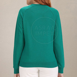 เสื้อสเวตเตอร์ของผู้หญิงผ้าคอตตอน100% สำหรับฤดูหนาวดีไซน์ตามสั่ง - Product Image 3