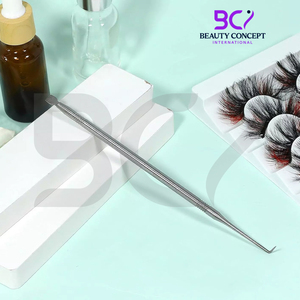 Kit de teinte lifting des cils 2 en 1 avec outil de séparation des cils en acier inoxydable personnalisé de 12 à 14cm, forme de crème, derniers outils de levage - Product Image 2