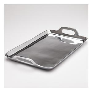 Vente en gros Plateau de service en acier inoxydable en forme de marteau écologique de luxe Revêtement gris pour hôtels, restaurants, clubs, bars et pubs - Product Image 3