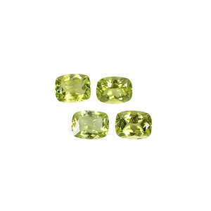 Peridoto Verde Natural de 9x7 mm, Corte Rectangular Cojín, 2.38 Quilates, 1 Pieza, Gema Suelta para Joyería - Product Image 3