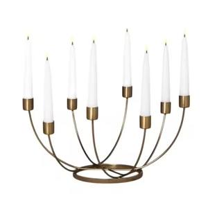 Bougeoir Décoratif Moderne en Métal Style Élégant pour Maison Fête de Mariage Centre de Table Bougeoirs - Product Image 3