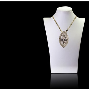 Collier de diamants de laboratoire de taille marquise de 1.23 ct pendentif léger en or rose 14 carats bijoux fins pour un usage quotidien - Product Image 2