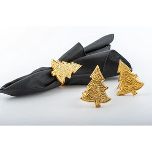 Merveilleux design métal or papillon design rond de serviette anneaux de serviette à la main porte-mouchoir ensemble de 4 pinces à serviette - Product Image 4