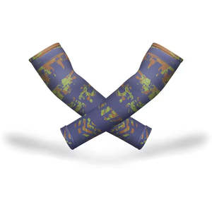 Polyester <b>Cooling</b> Sun Protection Arm Sleeves Sports Compression Arm Sleeve <b>Outdoor</b> For Men Wholesale Price Arm Sleeves - Product Image 5