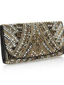 กระเป๋าถือคลัทช์เม็ดลูกปัดสำหรับผู้หญิงกระเป๋าคลัทช์ปักลายลูกปัดมีสไตล์มีสไตล์สำหรับผู้หญิงเด็กผู้หญิง - Product Image 2