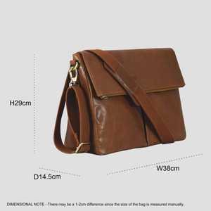Bolso con solapa de cuero Vintage marrón oscuro hecho a mano de alta calidad, proveedor indio superior, fabricante Saman Exports - Product Image 5