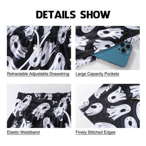 Pantalones cortos deportivos de malla de verano para hombre, pantalones cortos atléticos de entrenamiento con estampado personalizado, bolsillos, sólidos ecológicos para fútbol - Product Image 6