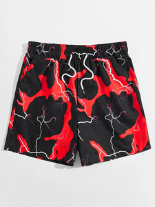 Pantalones Cortos Casuales de Verano para Hombre 2025, Transpirables, de Alta Calidad, con Estampado Digital, Cintura con Cordón Ajustable, Personalización Completa, Logotipo Propio, Teñido Liso - Product Image 5