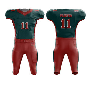 Nouveaux vêtements de sport pour adultes de haute qualité Uniforme de football américain Uniforme de drapeau en spandex lourd - Product Image 3