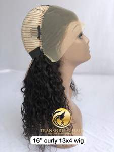 100% brut non traité 16 ''naturel bouclé 13x4 HD dentelle frontale perruques temple indien vierge cambodgien vison doux direct indien - Product Image 5