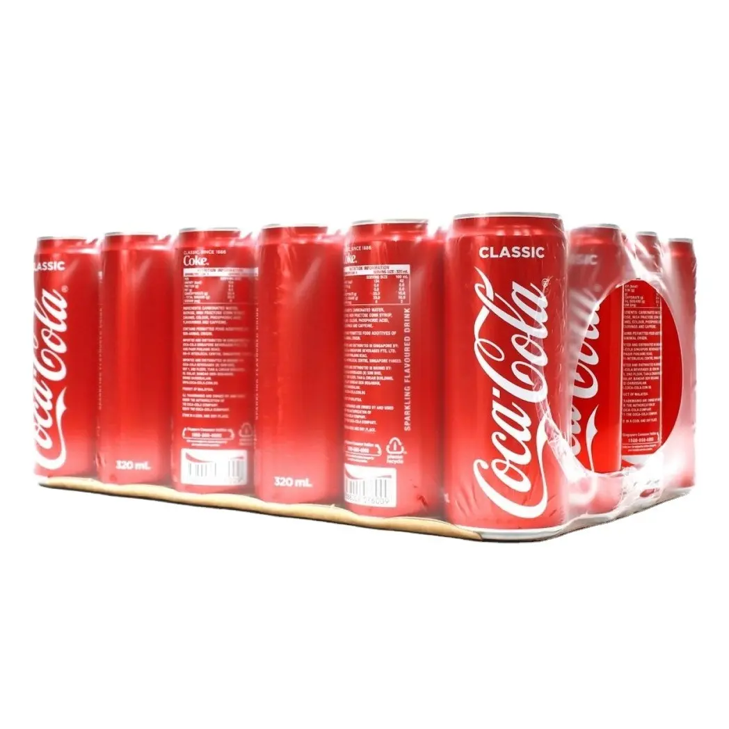 Coca Cola 330ml x 24 canettes | Coca-Cola 1.5 litre 500ml 20oz Bouteilles Original Classic Coke Boissons gazeuses