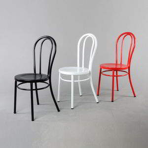 เก้าอี้คาเฟ่ THONET รุ่น GCF006 สไตล์อินดัสเทรียลย้อนยุค โครงเหล็ก สำหรับร้านอาหาร ใช้ได้ทั้งภายนอกและบ้านสไตล์ฟาร์มเฮาส์ - Product Image 3
