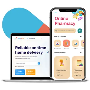 Top Notch Medicine delivery mobile app development | Mobile Applications for E commerce Games Apps