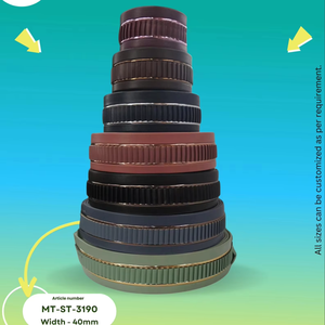 Matériau en tissu étincelant fin brillant conçu pour la fabrication de dessus de sandale pour femmes d'Inde - Product Image 1