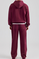 Ensembles de survêtements à capuche et pantalons de survêtement de haute qualité Survêtement uni surdimensionné Baggy personnalisé Hiver pour hommes