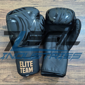 Gants de boxe en cuir pu vente en gros logos personnalisés formation professionnelle gants de boxe en cuir véritable pu naturel fabriqué au Pakistan - Product Image 1