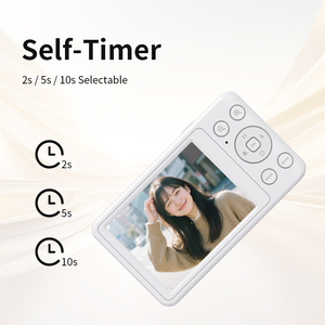 กล้องดิจิตอลขนาดกะทัดรัด บันทึกวิดีโอ 4K HD ความละเอียด 64MP แบตเตอรี่ใช้งานได้ยาวนาน ซูมออปติคอล 16 เท่า เลนส์แบบยืดหดได้ รองรับการ์ด SD - Product Image 3