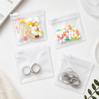 Sacs à fermeture éclair en EVA transparents pour le stockage de pilules, capsules et vitamines – Tailles variées – Sachets refermables en plastique EVA pour médicaments