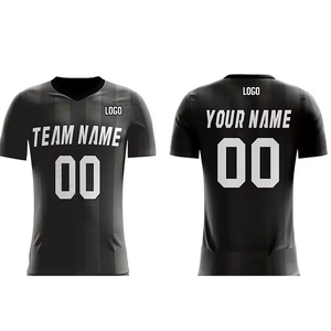 Ensemble de maillots de football personnalisés sublimés respirants à manches courtes pour hommes, tenue d'entraînement pour équipe - Product Image 3