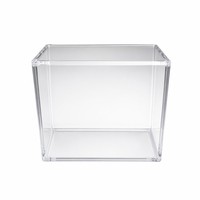 Boîte de présentation en acrylique personnalisée JIHONG pour cartes Pokémon ETB avec couvercles magnétiques, boîtes à cartes à jouer en acrylique