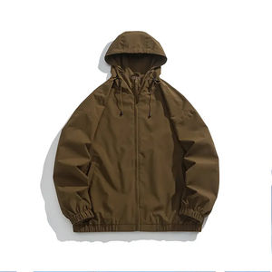 Chaquetas Cortavientos de Invierno para Hombre, Personalizadas, Impresas, Impermeables, Ecológicas, de Secado Rápido, con Exterior de Poliéster, Cierre Frontal - Product Image 3