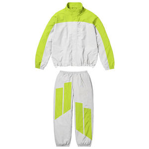Men Two Piece Set Vintage Zip up Tracksuit Plus Size Winter Thermal Sublimation <b>Wind</b> <b>Breaker</b> Nylon - Product Image 5