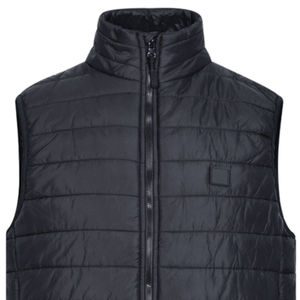 Personnalisable coupe-vent respirant hiver extérieur doudoune confortable léger bouffant col montant toile fermeture éclair - Product Image 2