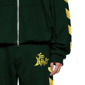 Full Zip Us Thermal Heavyweight <b>Men</b> <b>Zipper</b> <b>Hoodie</b> French Terry Blank Zip up Jacket Casual Oversize Male Hoodies Sweatshirts - Product Image 3