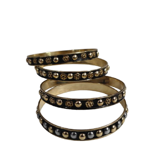 Brazalete de Resina con Patrón de Concha de Tortuga en Ámbar Oscuro Premium con Acabado Brillante – Brazalete Ancho de Inspiración Vintage para Mujer - Product Image 6