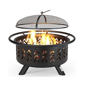 Iron <b>Fire</b> <b>Pit</b> <b>Camping</b> Iron <b>Portable</b> <b>Fire</b> <b>Pit</b> for Home and Garden - Product Image 1