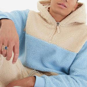 Custom <b>Men's</b> Pullover <b>Sherpa</b> Fleece <b>Hoodies</b> in High Quality Soft Fabric Made <b>Sherpa</b> Fleece <b>Hoodies</b> in Reasonable Price - Product Image 3