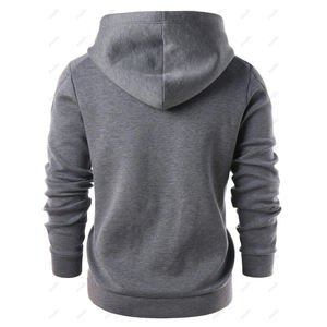 Sudadera con capucha de algodón de mezcla pesada cómoda informal para hombre, duradera, ligera para invierno, sudaderas con capucha y sudaderas para hombre - Product Image 2