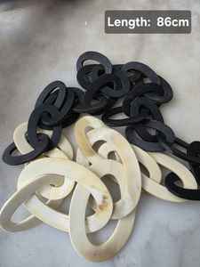 Collar Largo de Alta Calidad para Mujer, Marca MN EXPORTS, Hecho a Mano con Cuerno de Búfalo, Joyería Ecológica y Duradera, Arte Moderno Coleccionable - Product Image 6