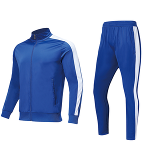 Ensemble de survêtement pour homme en gros, logo personnalisé, coupe-vent, respirant, jogging décontracté, fermeture éclair, deux pièces, survêtement uni - Product Image 5
