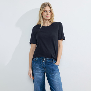 Mujeres con estilo Hip Hop manga corta moda impresa algodón mujeres camisetas Slim Fit camiseta recortada señoras camiseta rosa - Product Image 1