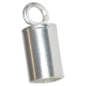 Tubes d'extrémité en argent sterling de 2.2mm de diamètre intérieur Fabricant et fournisseur de résultats en argent sterling 925 pour la fabrication de bijoux - Product Image 3