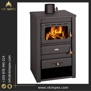 Poêle à bois autoportant moderne Chauffage à haut rendement pour hôtels villas utilisation intérieure Prix de gros Acier - Product Image 2