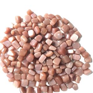 Piedra lunar de melocotón a granel Natural, piedra solar, piedras preciosas de bolsillo pulidas de oro rosa para Feng Shui y estilo de amor, decoración del hogar - Product Image 1