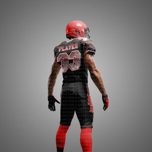 Maillot de football américain ODM personnalisé en gros haut 2025 attirail sergé brodé hauts jeunesse jeunesse football élastique sublimé - Product Image 2