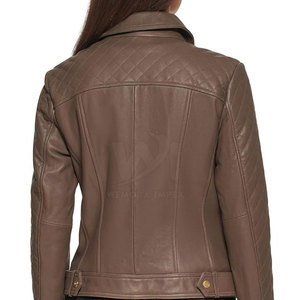 Veste en cuir pour femmes, vente en gros à prix chaud, nouvelle mode, coupe-vent, veste pour femmes - Product Image 2