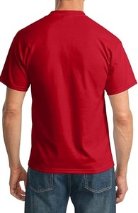 T-shirts avec logo personnalisé vente en gros de taille plus personnalisé t-shirt surdimensionné en coton unisexe t-shirt personnalisé prix bon marché du Bangladesh - Product Image 6